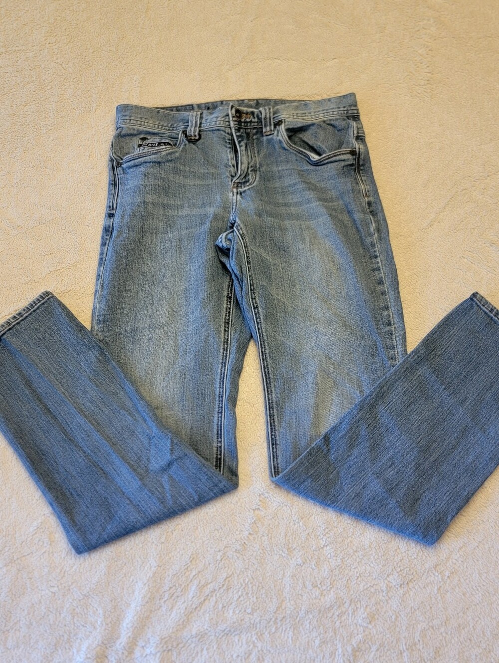 Empyre Men's Light Wash Denim Jeans 28x30 Skater Grunge - Good Used Condition